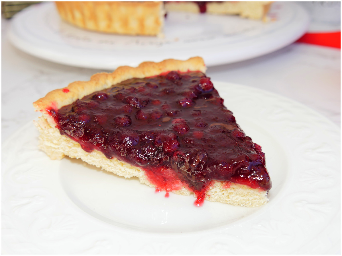 Crostata Con Cioccolato E Mirtilli Ricetta Di Misya