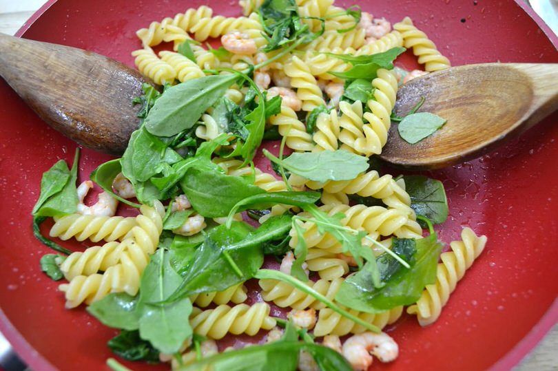 » Pasta rucola e gamberetti - Ricetta Pasta rucola e ...