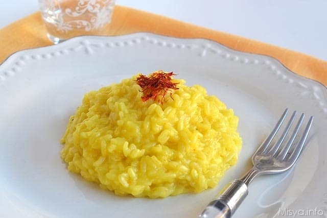 Risotto allo zafferano