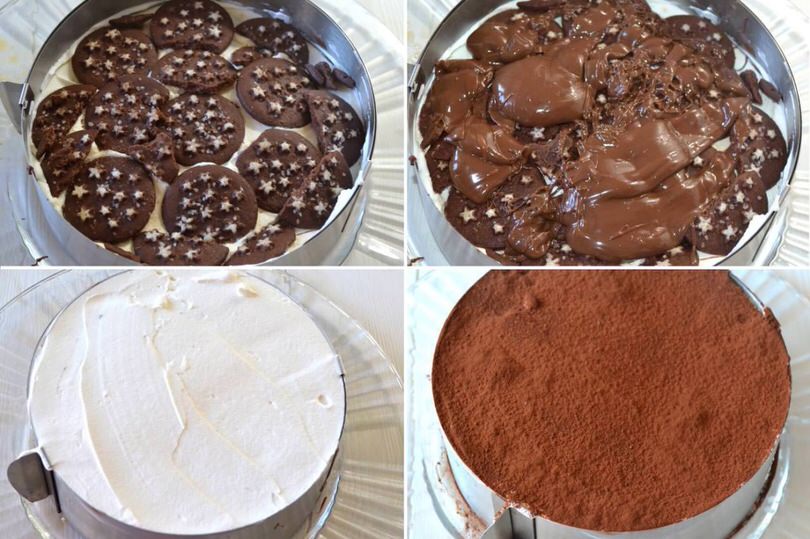 Torta cookie Pan di Stelle - Ricetta facile e veloce - 2 Amiche in Cucina