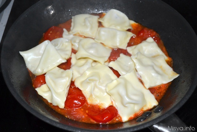 Ravioli ricotta e prosciutto - Ricetta di Misya