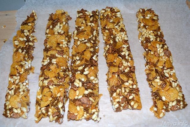 Barrette ai cereali - Ricetta di Misya