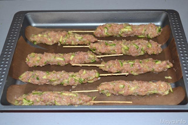 Arrosticini di pollo e zucchine - Ricetta di Misya