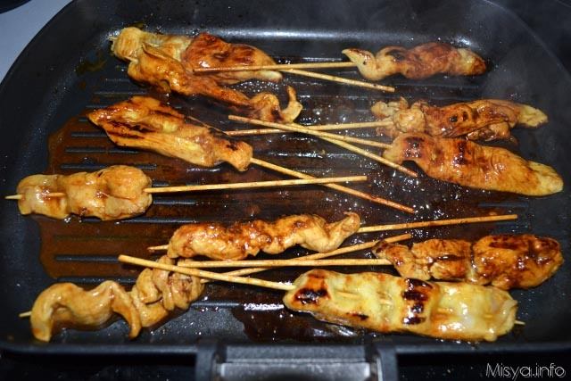 Pollo profumato alla curcuma cotto a bassa temperatura con salsa satay