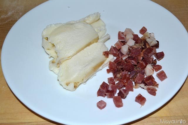 Omelette bacon e provola - Ricetta di Misya