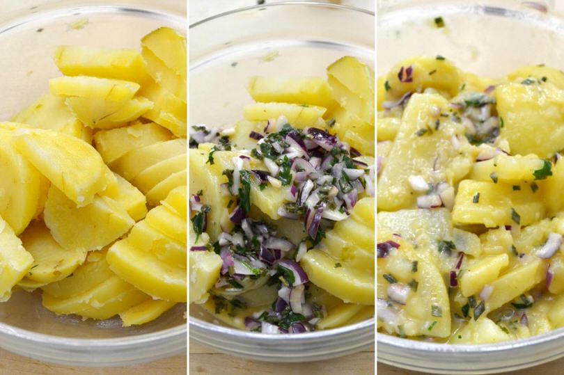 Insalata di patate tedesca - Ricetta di Misya