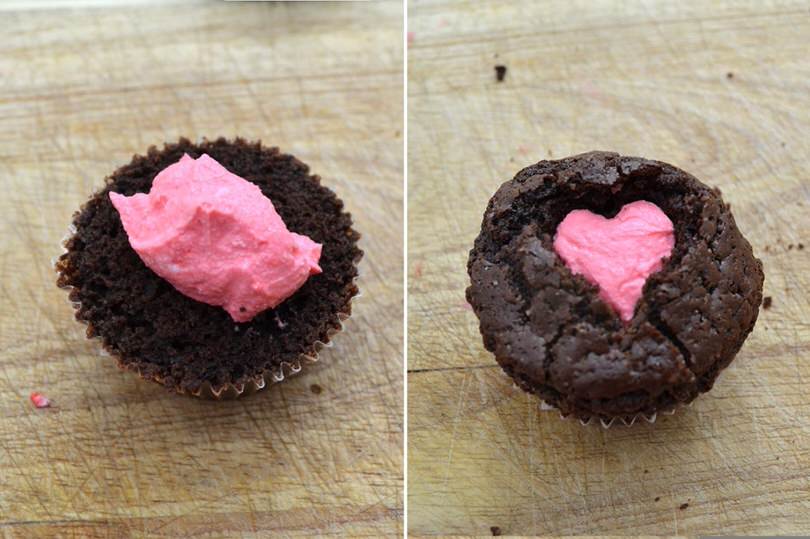 Muffin di San Valentino - Ricetta di Misya