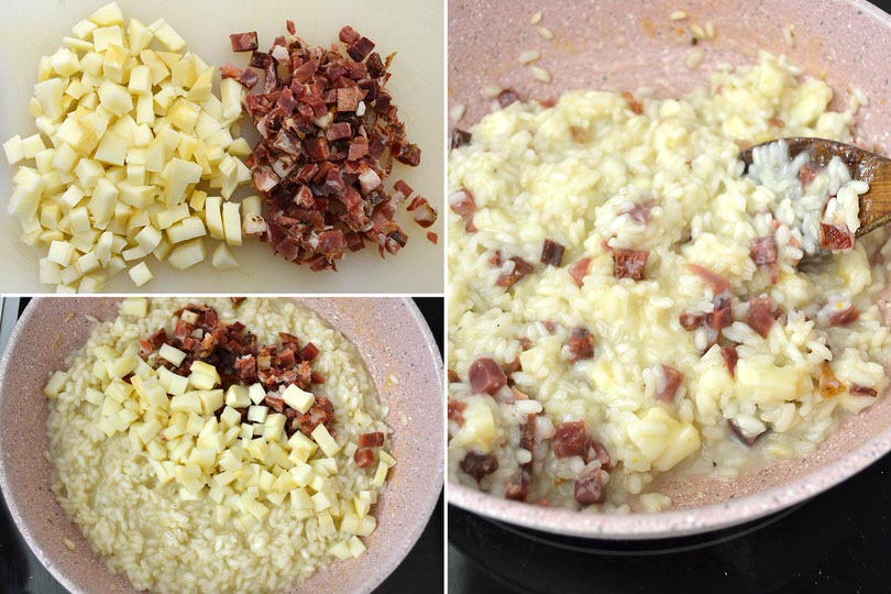 » Risotto speck e scamorza - Ricetta Risotto speck e ...