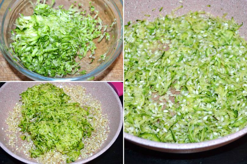 » Risotto con zucchine e salmone - Ricetta Risotto con ...