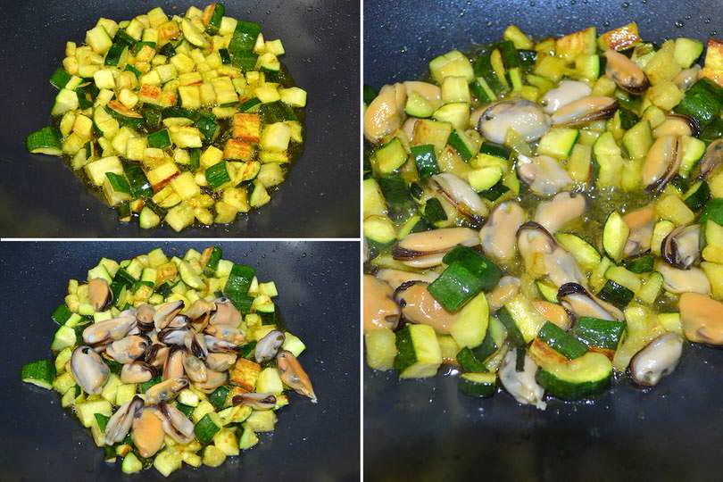 » Trofie zucchine e cozze - Ricetta Trofie zucchine e ...