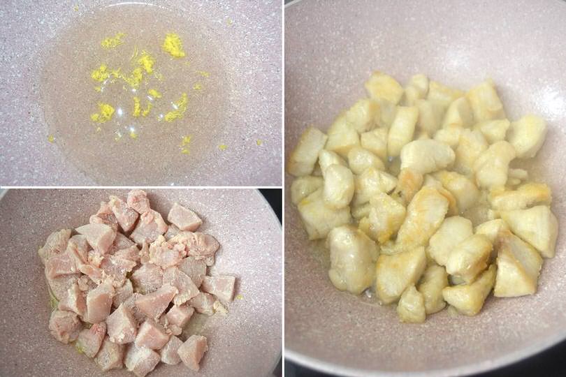 » Pollo all'ananas - Ricetta Pollo all'ananas di Misya