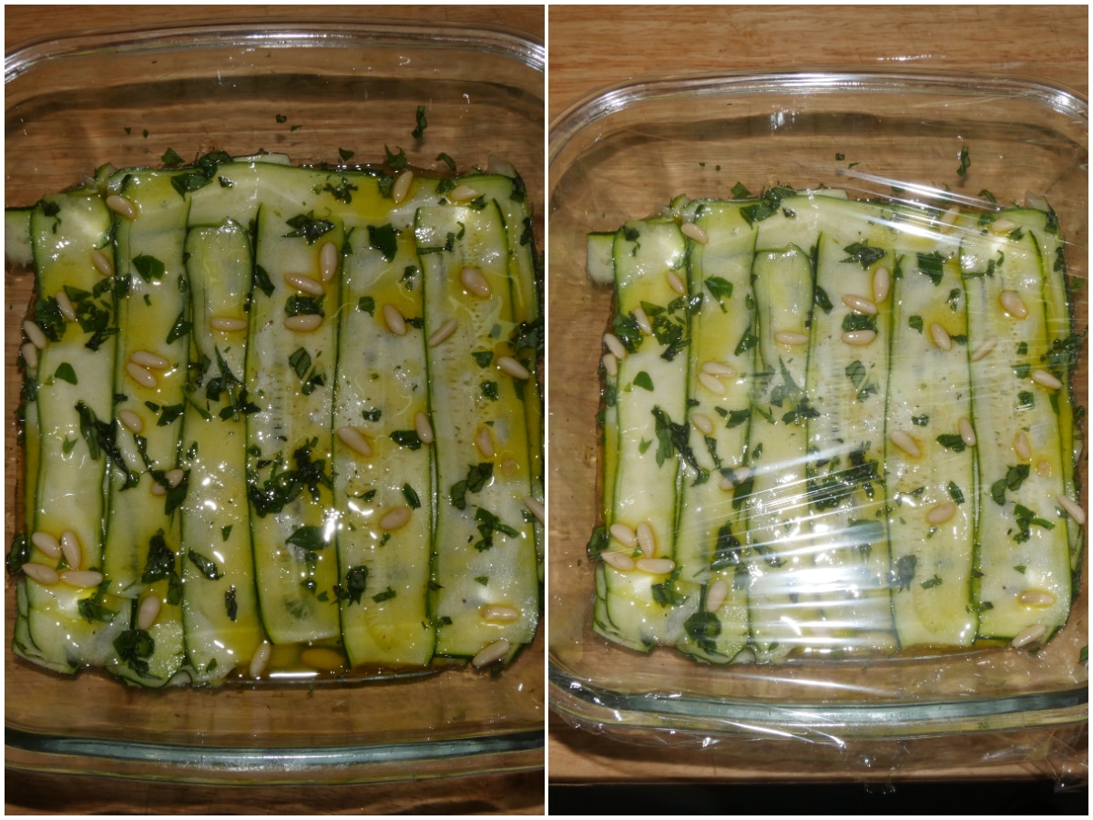My Ricettarium: Carpaccio di zucchine