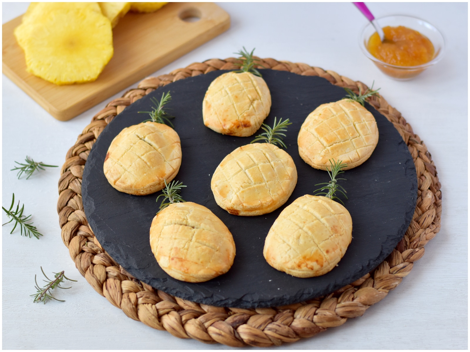 Galletas de piña