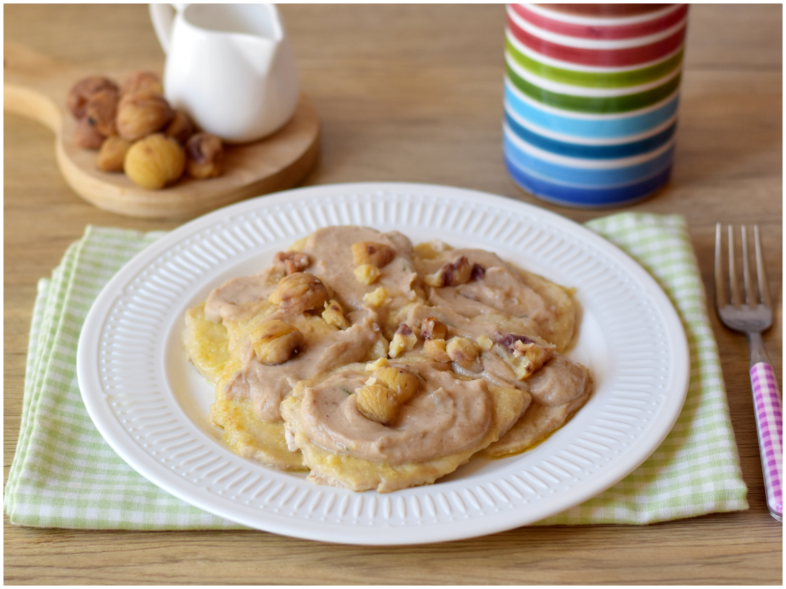 Scaloppine alle castagne